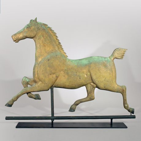 Horse Weathervane with Hackney Tail